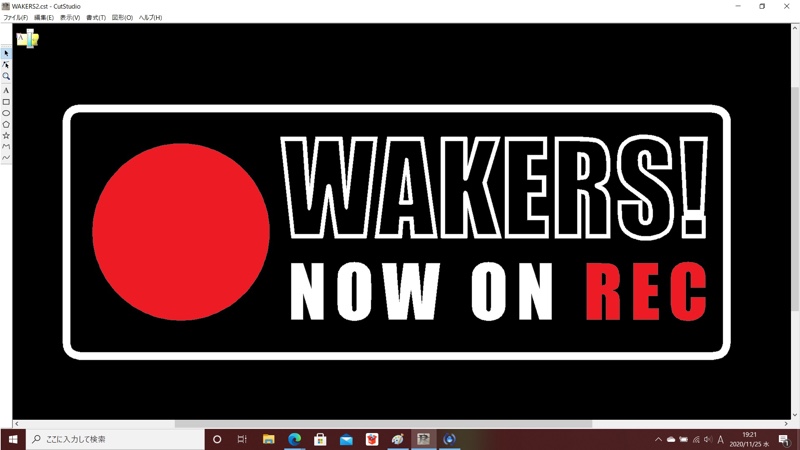 WAKERS! ドラレコステッカー(ダイハツ ウェイク・LA700S/710S)by yosshy8139 - みんカラ WAKERS! ドラレコステッカー(ダイハツ ウェイク・LA700S/710S)by yosshy8139 - みんカラ