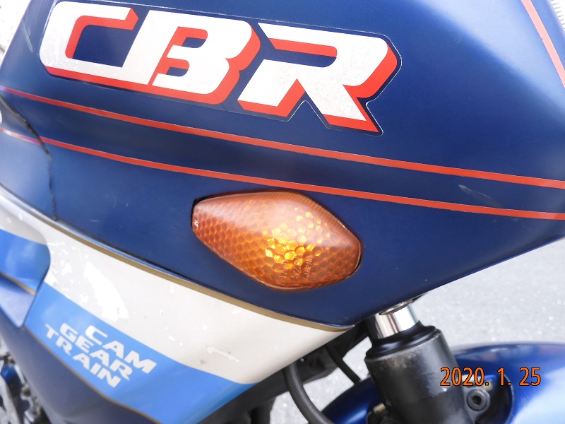 [CBR250Four] フロントウィンカー＆ポジションランプのLED化
