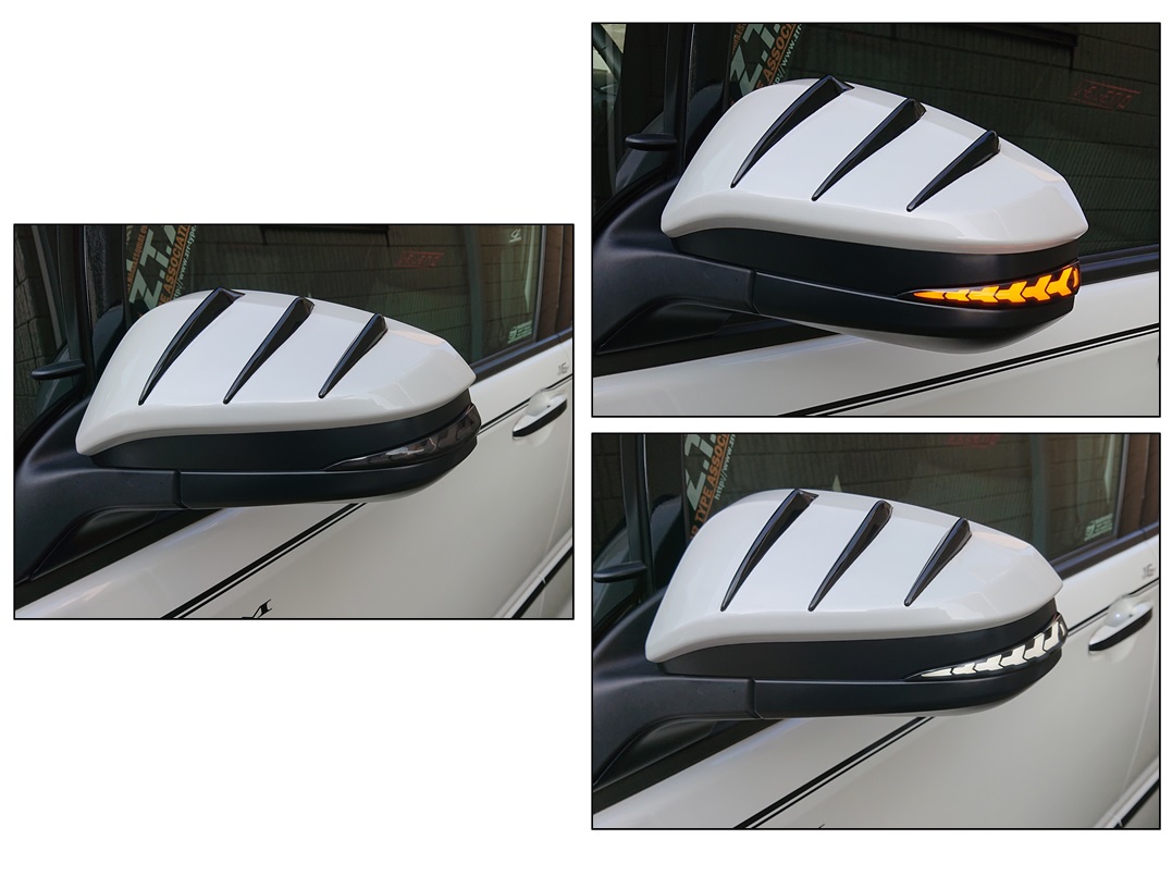 Ledドアミラーウインカー シーケンシャル仕様 ポジション機能付き トヨタ ヴォクシー By デューク Genesis みんカラ