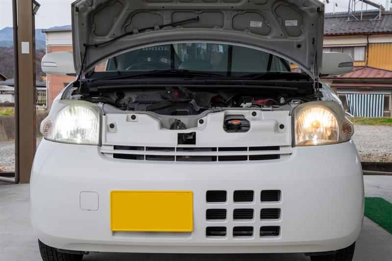 ヘッドライトをLEDバルブに交換 その2（ダイハツ エッセ・L235S
