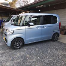 N-BOX スタッドレスタイヤ交換（ホンダ N-BOX・JF3/4）by