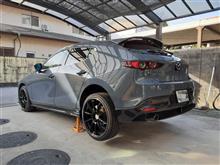 odula RS-spec マフラー 取り付け（マツダ MAZDA3 ファスト
