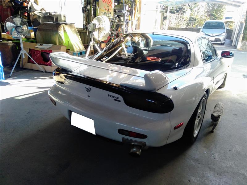 リアスポイラー交換（マツダ RX-7・FD）by REバンケル - みんカラ