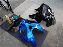 NINJA ZX-9R ZX900E 00年モデル 純正アッパーカウル フロント