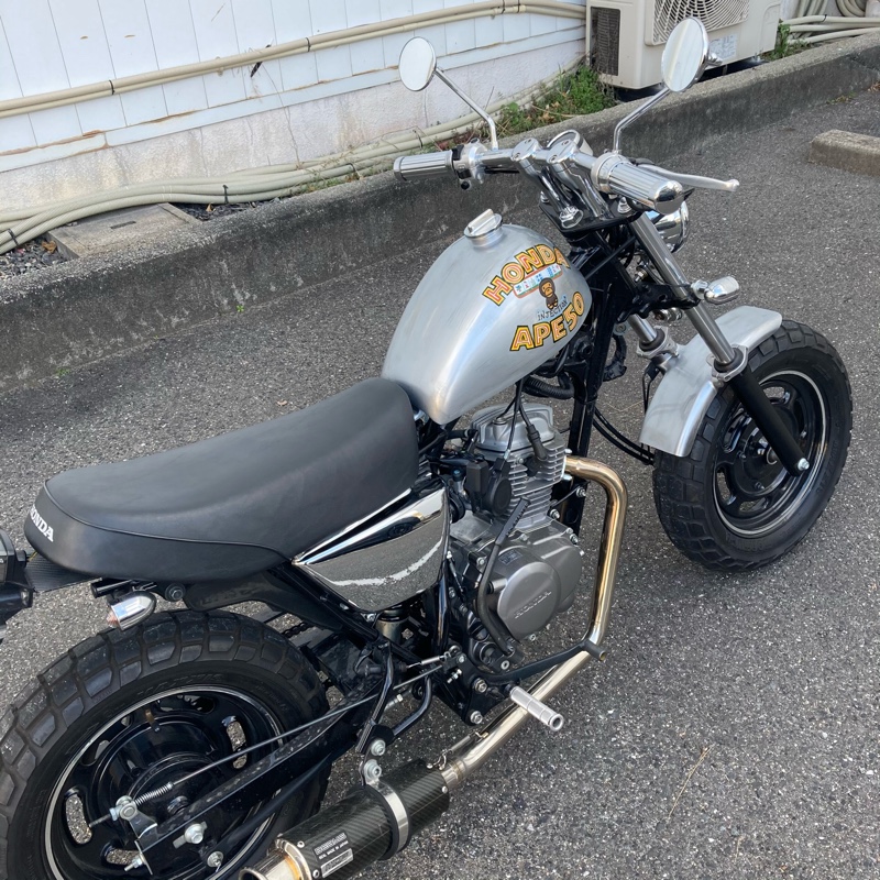 タンク取付、そして…の巻（ホンダ エイプ50）by studiokk - みんカラ