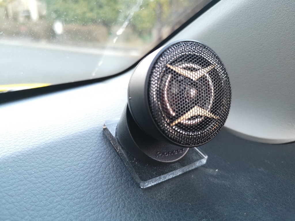 ツイーター取付 Carrozzeria TS-T440（スズキ アルトワークス