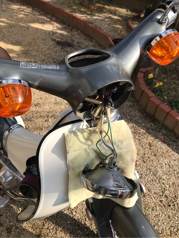 スーパーカブ スピードメーター交換（ホンダ スーパーカブ50