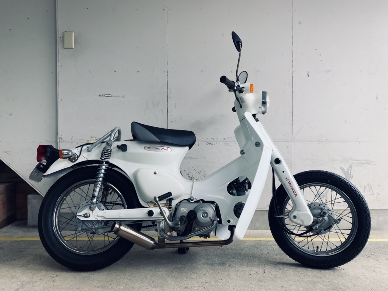 フロントタイヤ交換：太足化→大径化】18197km（ホンダ