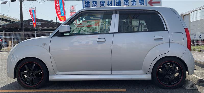 MH21S純正サイドステップ流用(スズキ アルト・HA24S/24V)by たてのり