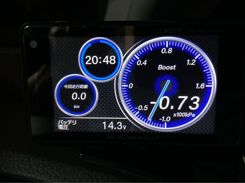 レーダー探知機ユピテル『A350a』OBD2接続（フォルクスワーゲン