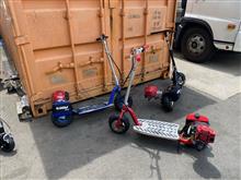4st ビッグフット 1号機 製作② go-ped bigfoot ゴーペッド