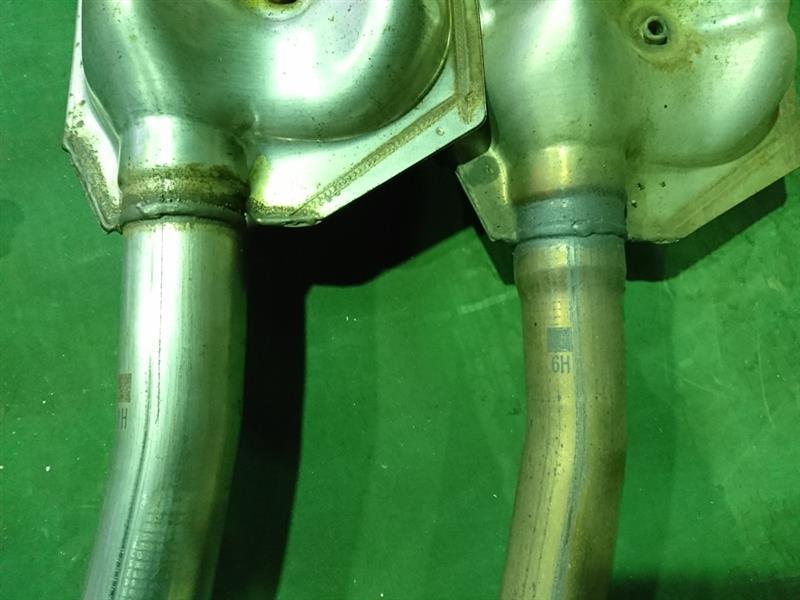 WRXの中間パイプ（センターパイプ）に交換（スバル