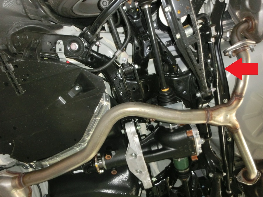 CUSCO パワーブレース リヤメンバー 取付(スバル WRX STI・VAB)by ...