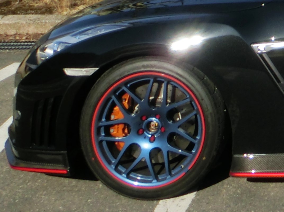 希少 R35 GTR 純正ホイール用 センターキャップ mine's