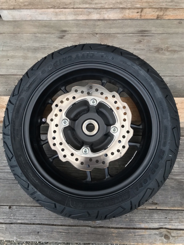Michelin CITYGRIP2へタイヤ交換 F:110/80-14 R:140/60-13