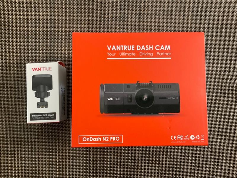 ドライブレコーダー VANTRUE N2 PRO 取り付け（ホンダ ヴェゼル