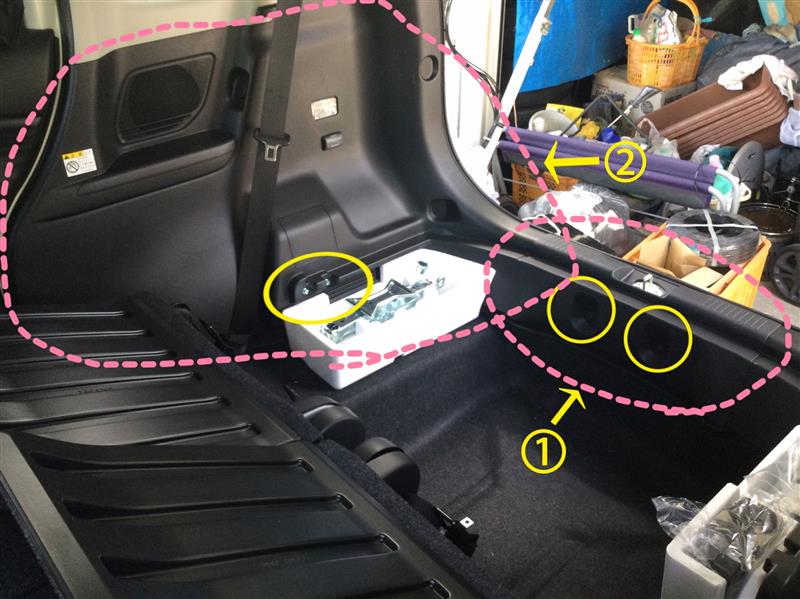 新型ソリオ リアスピーカー取り付け 他車純正スピーカー（スズキ