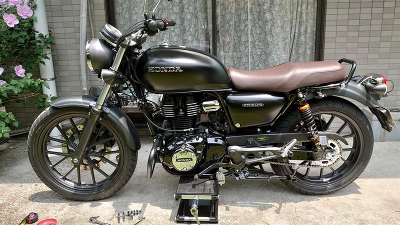フロント ローダウン(ホンダ GB350)by Uda - みんカラ