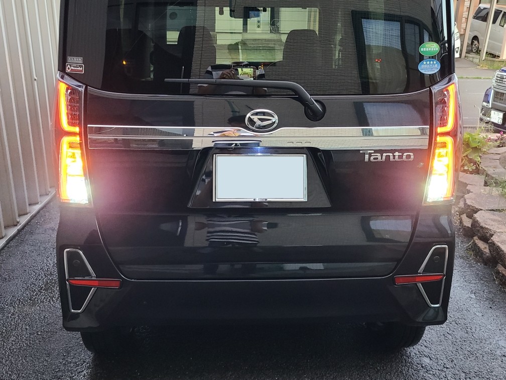 ウィンカー、バックランプLED化（ダイハツ タントカスタム
