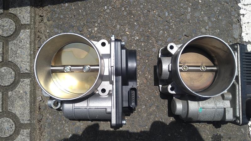 Z33 VQ35DE用75mmスロットル取付その2（日産 フェアレディZ・Z33