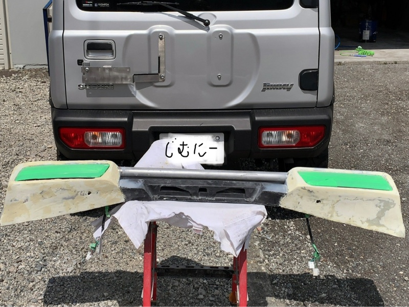JB64純正リアバンパー加工(スズキ ジムニー・JB64W)by メガ ...