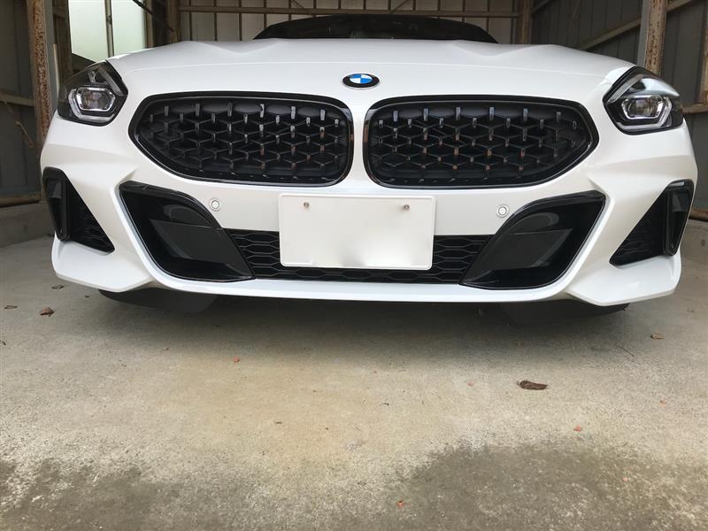 ナンバー取付位置変更（BMW Z4 ロードスター・G29）by ＠いるか
