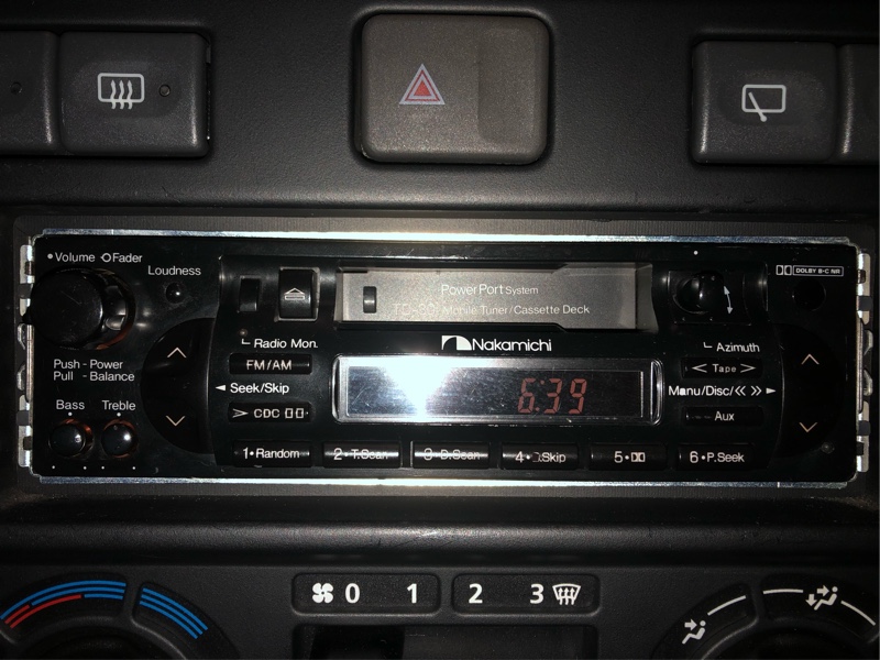 Nakamichi TD-30 カーオーディオ デッキ - メルカリ