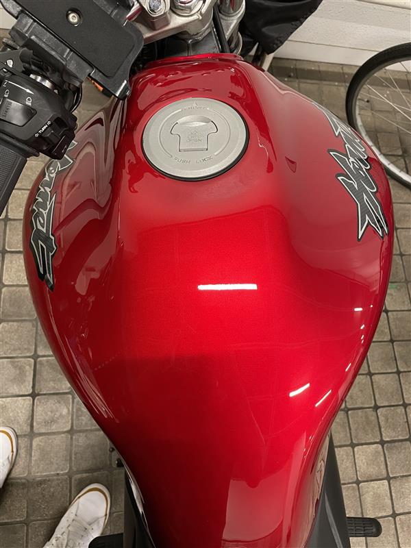 念願の塗装！（ホンダ ホーネット250）by 赤ホーネット_しゃうら