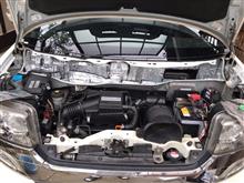 NSX エアコンフィルター取り付ける。PMC(パシフィック工業