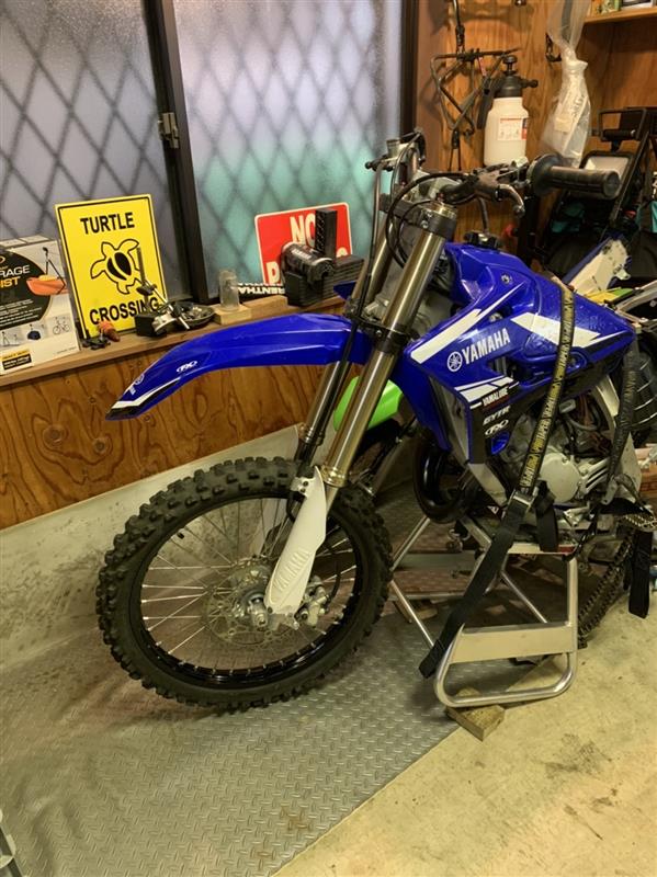 前後サスオーバーホールとスプリング交換(ヤマハ YZ125X)by ...