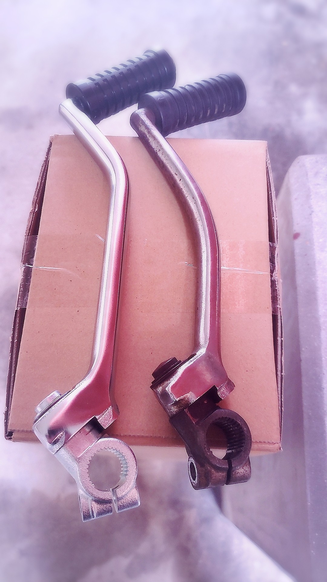 ヤマハ SR400用 キックアーム