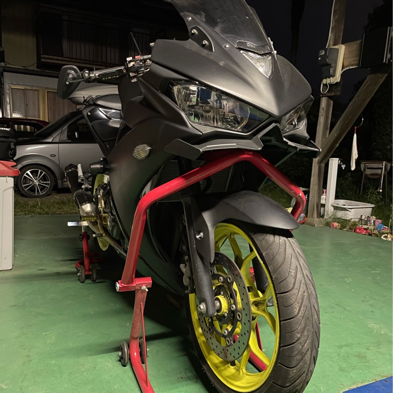 値段が激安 yzf-r25用ABS付きフロントフォーク漏れ無し動画あり パーツ