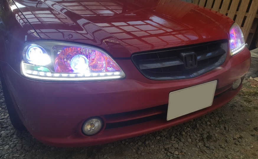 プロジェクター・シーケンシャルウィンカー・イカリング他