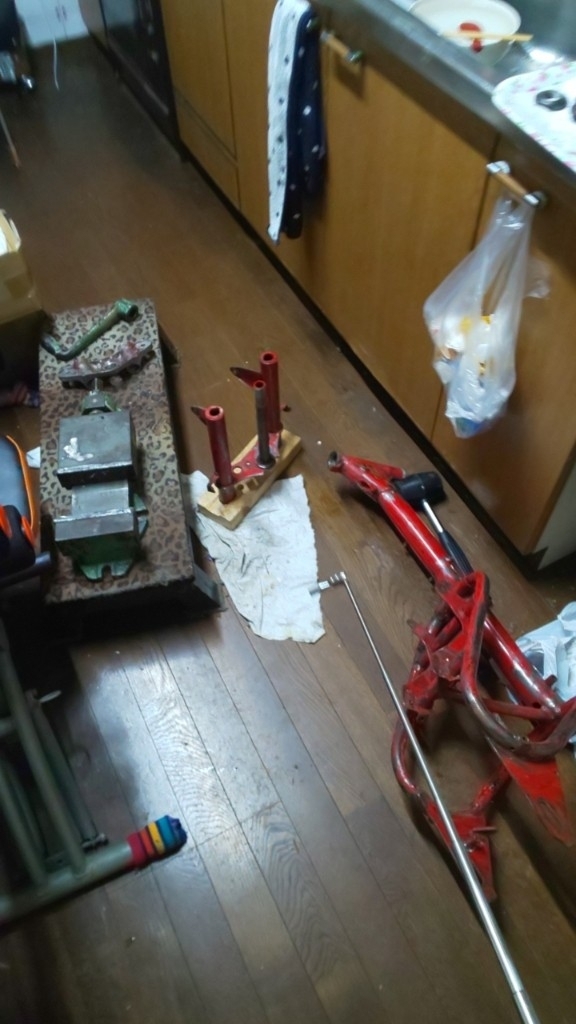 A型リジットモンキー は ①両手ブレーキ②分離式があり フレーム