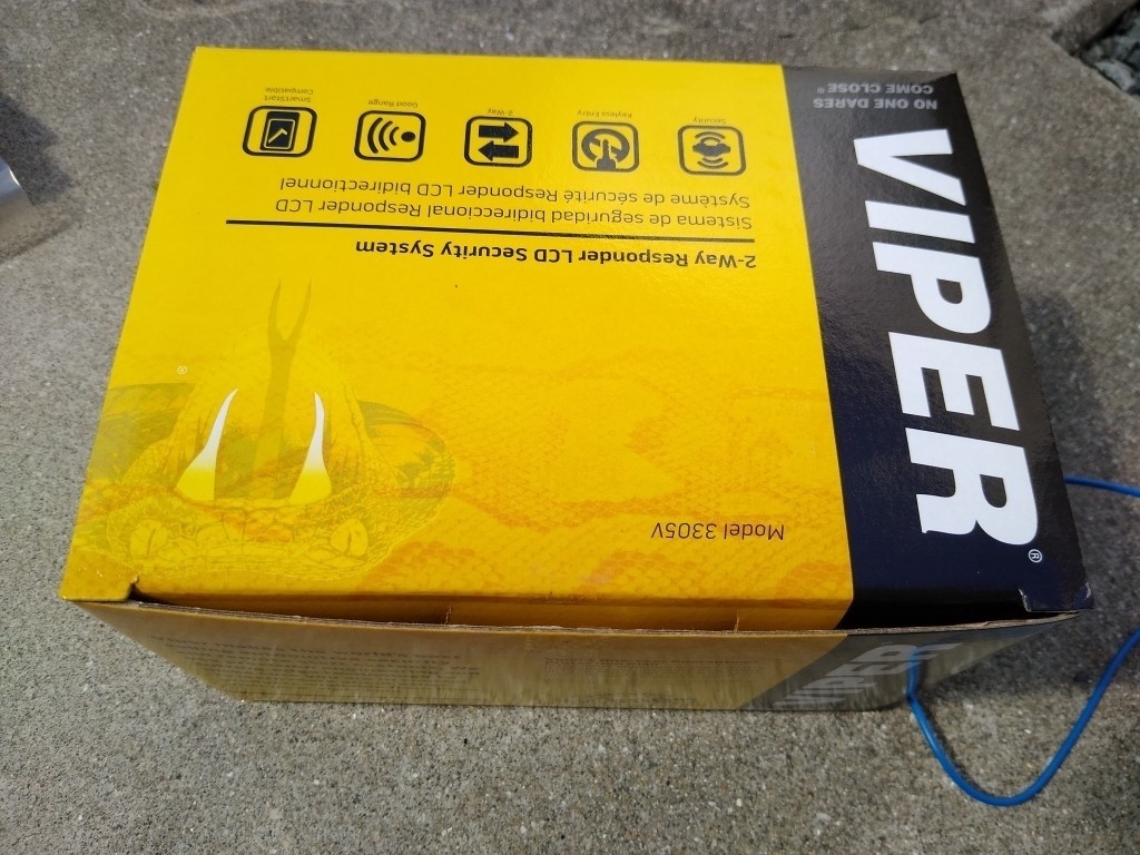 VIPER 3305V LCD 2-Way Security System