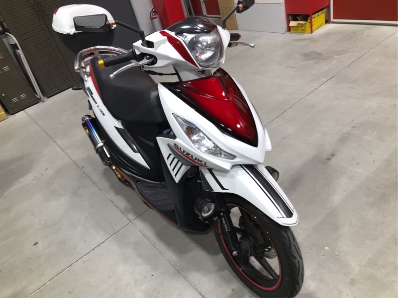 スズキ アドレスV125 アッパーカウル・フロントカウル | バイク