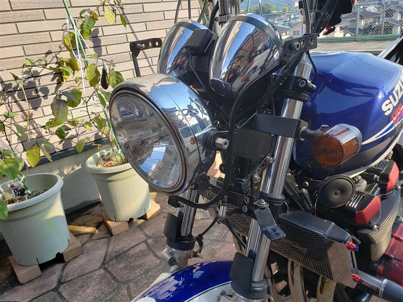 ヘッドライトステー再制作（完成）（スズキ GSX1400）by ケンXJR