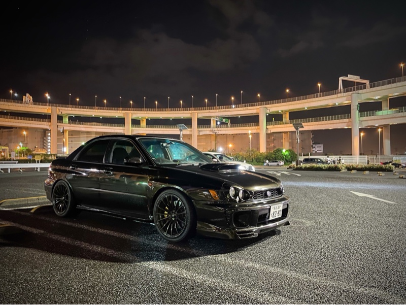 インプレッサ Wrx Sti Gdb Gdb丸目に18インチ 9 5j 48 265 35 18を収める By 即ドリくん みんカラ