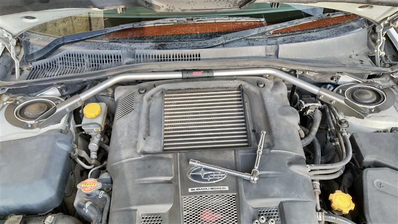 STI フレキシブルタワーバー取付（フロント）（スバル レガシィ