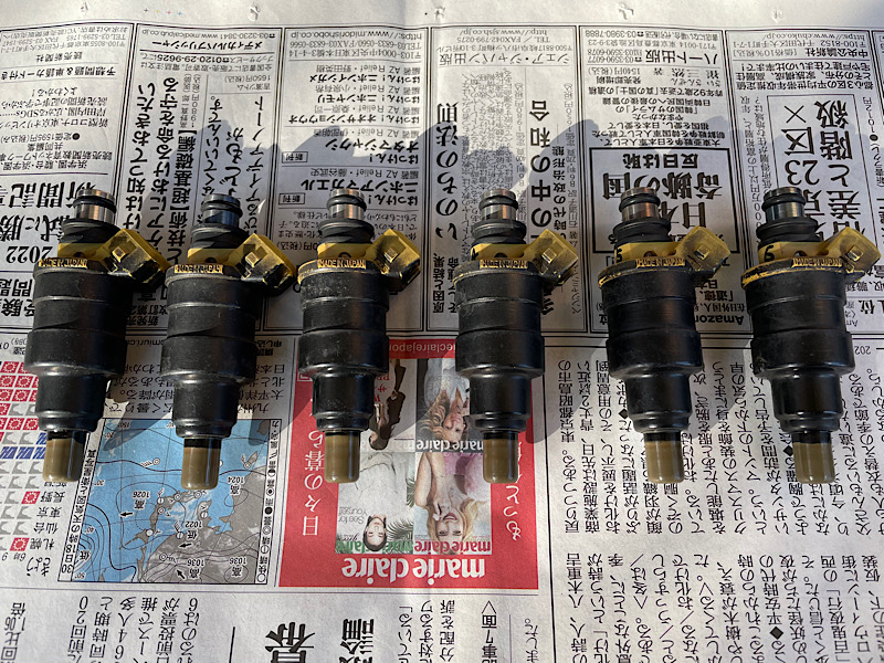 インジェクターを洗浄しました。（日産 スカイラインGT‐R