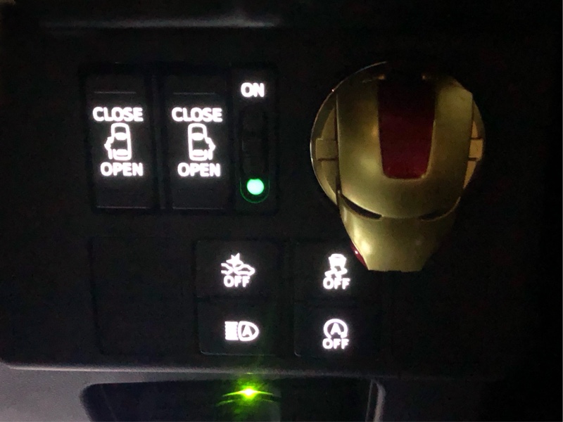 スイッチ類のLED打ち替え（ダイハツ ウェイク・LA700S/710S）by