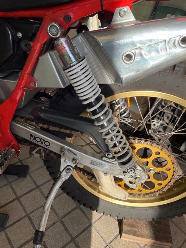 汎用 リアサスペンション 2本セット ホンダ TLR200 TL125 などに