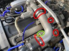 プラグカバーをECR33用へ交換♪(日産 スカイラインクーペ・R34 プラグカバーをECR33用へ交換♪(日産 スカイラインクーペ・R34