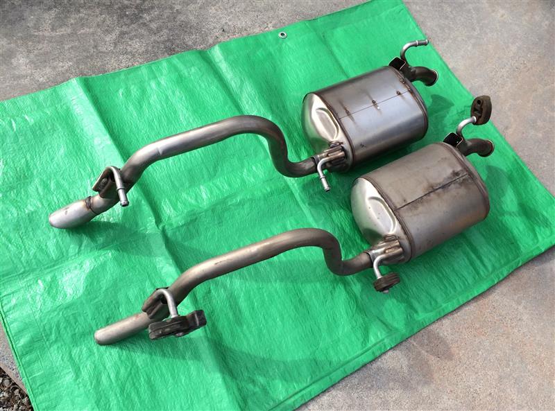HA36S　アルトワークス（2WD）用純正マフラー アルトワークス(HA36S)純正マフラー