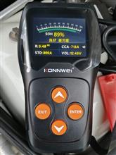 KONNWEI KW600(バッテリーテスター)の使い方② 備忘録