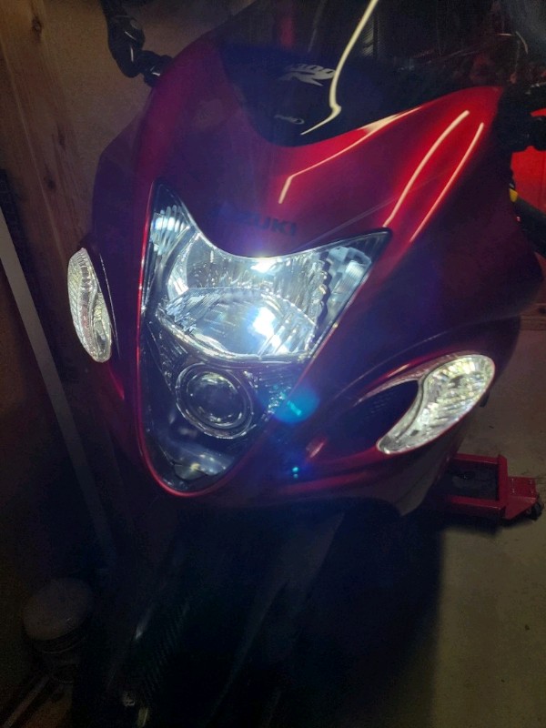 ウインカーポジション化とバックフォグ化(スズキ GSX1300R ウインカーポジション化とバックフォグ化(スズキ GSX1300R