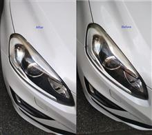 右ヘッドライト磨き(ボルボ XC60・初代)by つうパパ - みんカラ 右ヘッドライト磨き(ボルボ XC60・初代)by つうパパ - みんカラ
