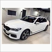 BMWのフラッグシップセダン『750Li Mスポーツ』にガラスコーティング施工【リボルト大阪北】の画像