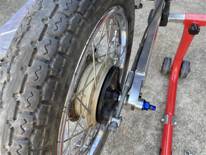 APE50 (改100) 14インチスポークホイール（ホンダ エイプ50）by