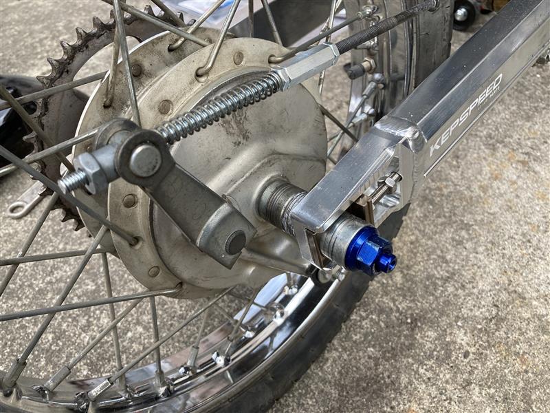 APE50 (改100) 14インチスポークホイール（ホンダ エイプ50）by
